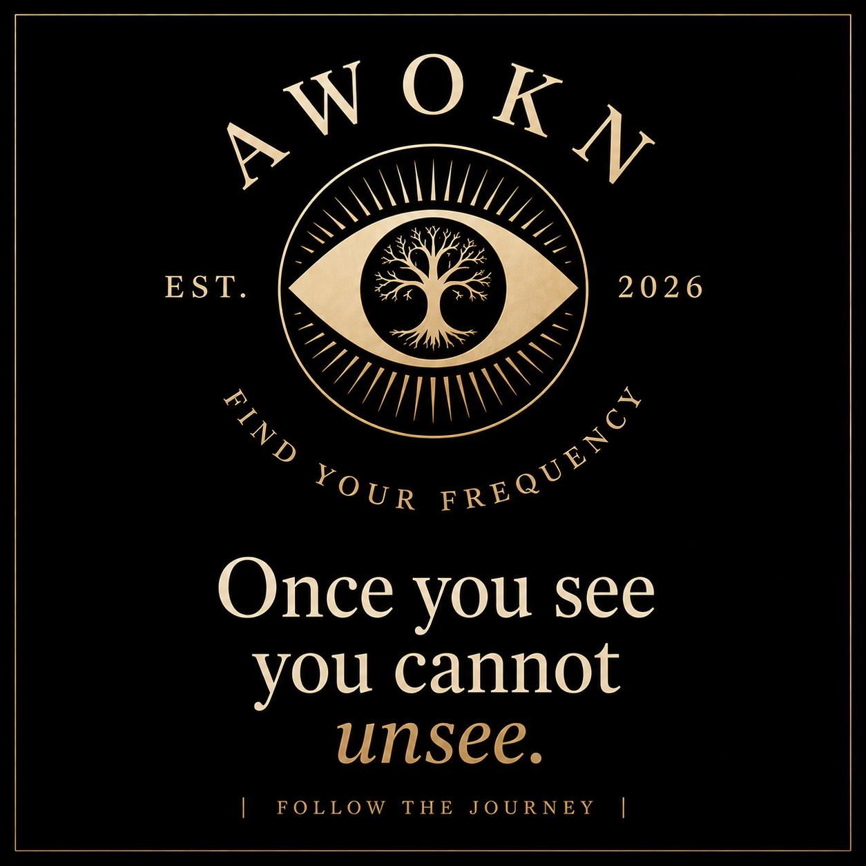 Once you see you cannot unsee. Follow the journey.